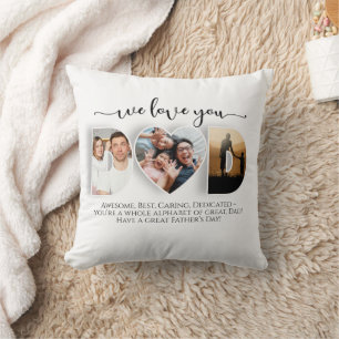 Cojín Decorativo Te Ama Papá Foto Pillow