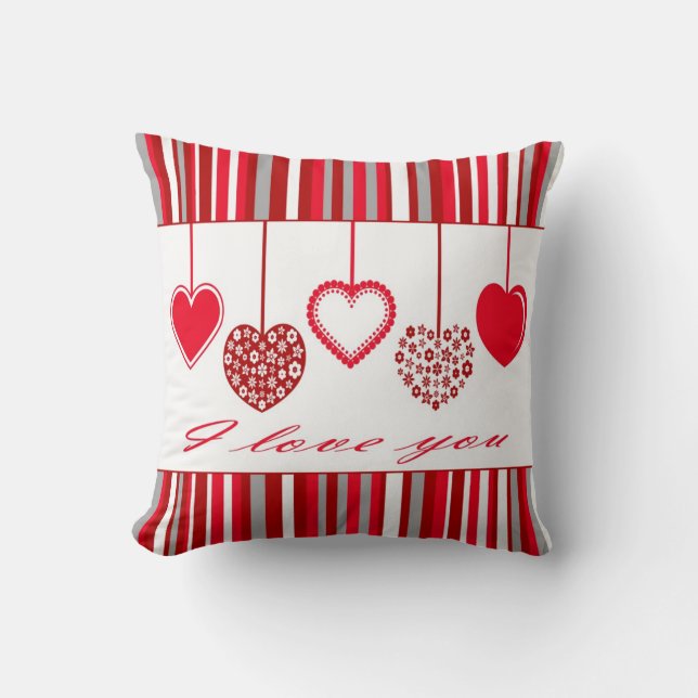Cojín Decorativo Te amo (Anverso)