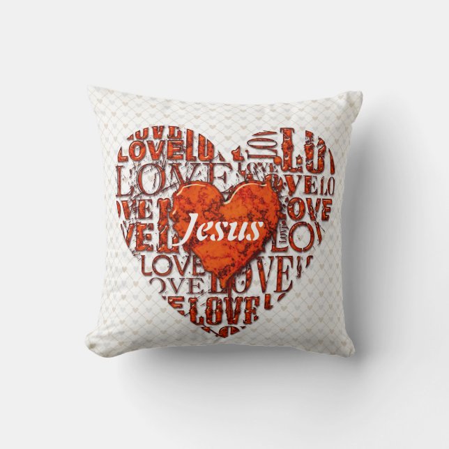 Cojín Decorativo Te Amo 6 Pillow (Anverso)