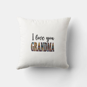 Cojín Decorativo Te amo abuela