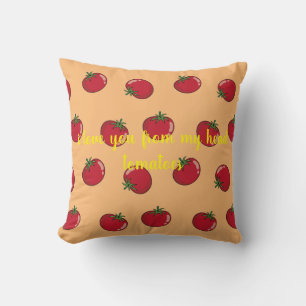 Cojín Decorativo te amo de mis tomates de la cabeza