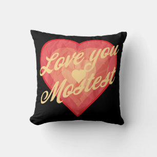 Cojín Decorativo Te Amo El Más Día de San Valentín