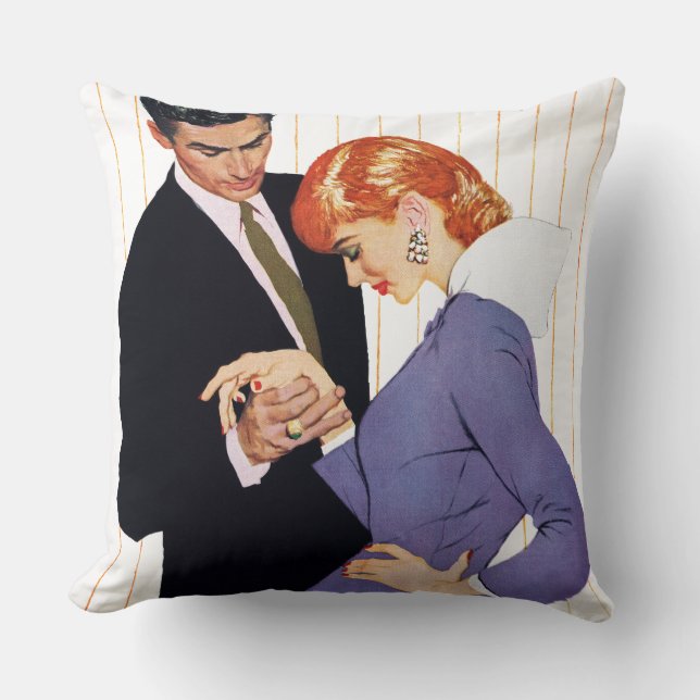 Cojín Decorativo Te amo, mamá Girl (Anverso)