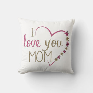 Cojín Decorativo te amo mamá T-Shirt