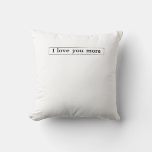 Cojín Decorativo Te Amo Más Estética De Amor Moderno 
