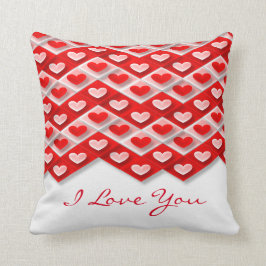Cojín Decorativo Te amo para siempre el día de San Valentín del |