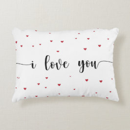 Cojín Decorativo "Te Amo Patrón Cardíaco