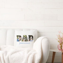 Cojín Decorativo Te amo tipografía con escritura de DAD Foto de pap