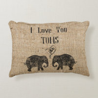 TE AMO TONELADAS/Elefante Arte/Boda Personalizado