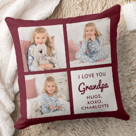 Cojín Decorativo Te encanta abuelo personalizado 3 foto