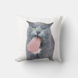 Cojín Decorativo ¿Te ha comido la lengua el gato?