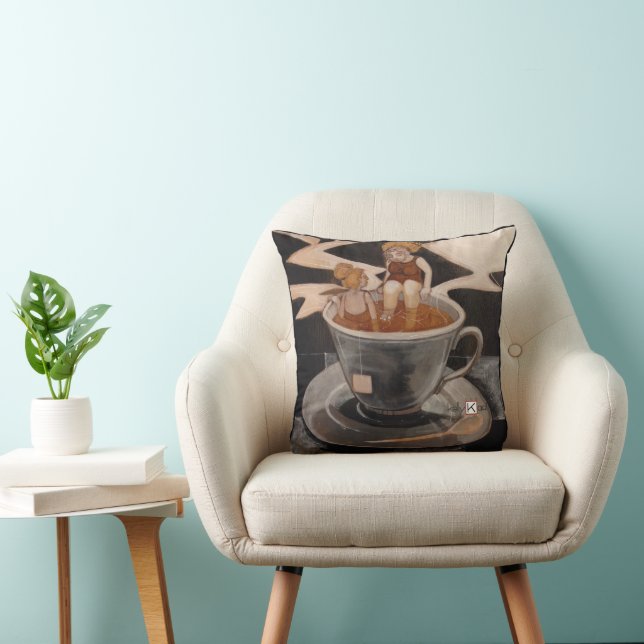 Cojín Decorativo Té para dos (Silla)