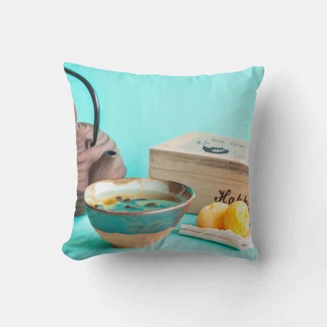 Cojín Decorativo Té para uno (Anverso)