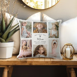 Cojín Decorativo Te Queremos Mamá Collage de fotos Keepsake<br><div class="desc">Una linda almohada personalizado de collage de 6 fotos para mamá con fotos favoritas de sus preciosos hijos hace un regalo maravilloso en el Día de la Madre o en el Navidad. Personalice esta almohada con las fotos seleccionadas, así como los nombres de los niños en la plantilla de texto....</div>