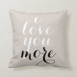 Cojín Decorativo Te quiero una cita más inspiradora diciendo moda