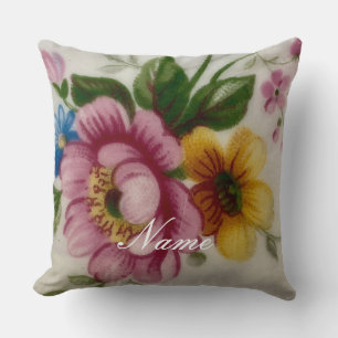 Cojín Decorativo Tea Cup Floral Bouquet