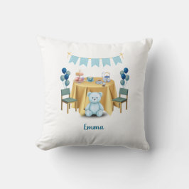 Cojín Decorativo Tea Party Birthday Throw Pillow Gift