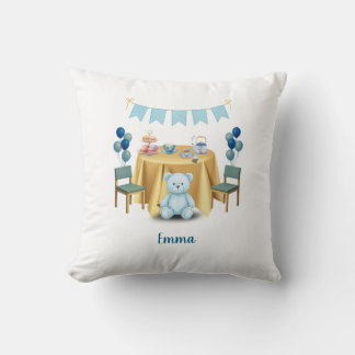 Cojín Decorativo Tea Party Birthday Throw Pillow Gift