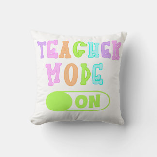 Cojín Decorativo Teacher Mode On Pillow
