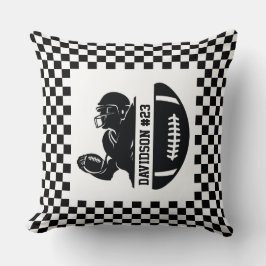 Cojín Decorativo Team Football Player Throw Pillow