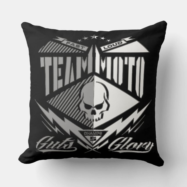Cojín Decorativo Team Moto Cushion (Anverso)