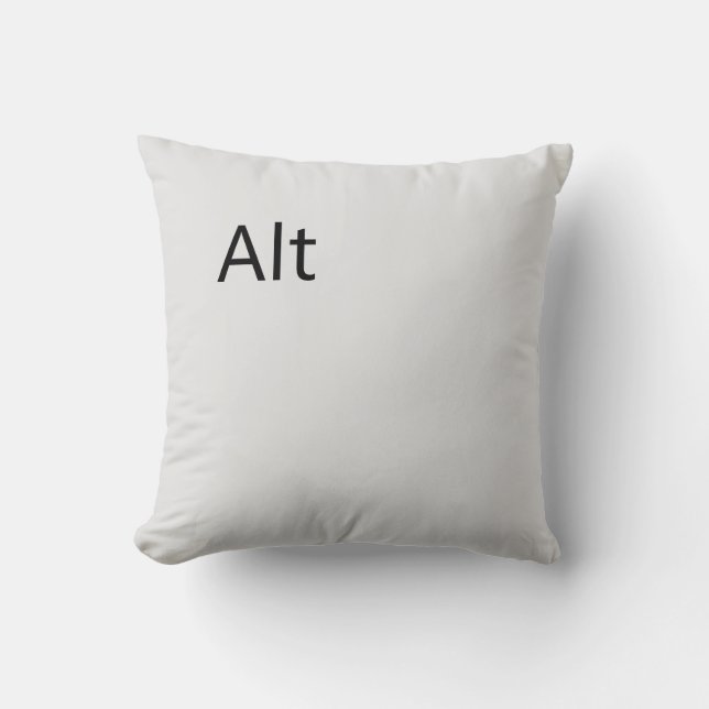 Cojín Decorativo Tecla Alt (Anverso)