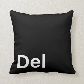 Cojín Decorativo Tecla de Suprimir