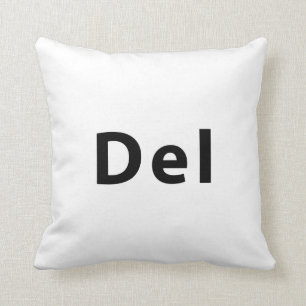 Cojín Decorativo Teclado - Del