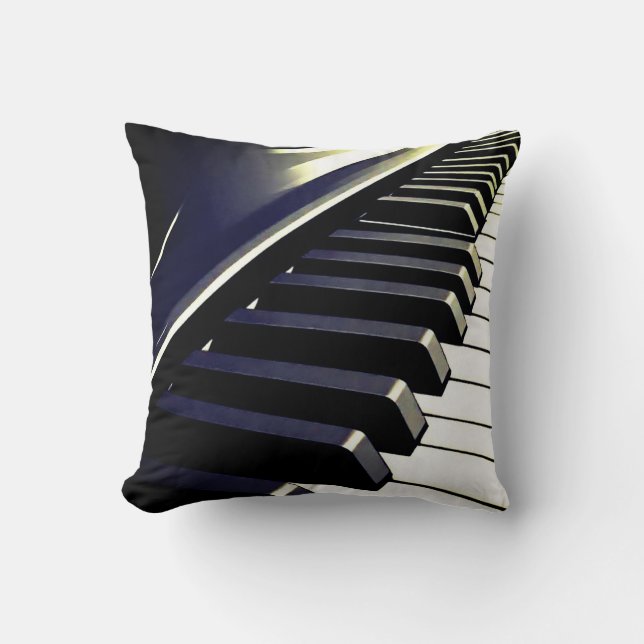 COJÍN DECORATIVO TECLAS DE PIANO  (Anverso)