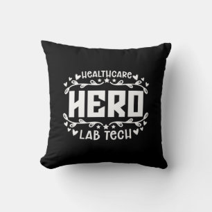 Cojín Decorativo Técnico de Laboratorio Tecnológico de Hero Lab de 