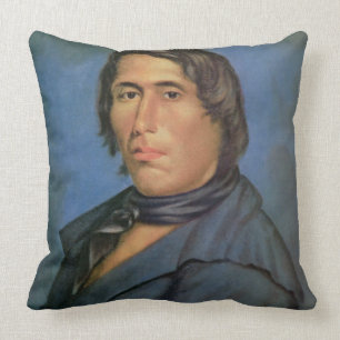 Cojín Decorativo TECUMSEH (1768-1813) (aceite en lona)