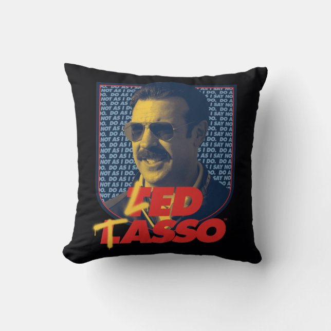 Cojín Decorativo Ted Lasso | Led Tasso Badge (Anverso)
