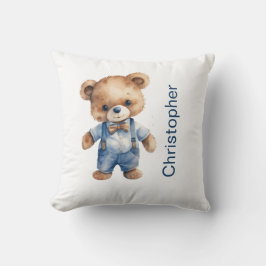 Cojín Decorativo Teddy Bear Baby Boy Baby Shower Gift Nursery