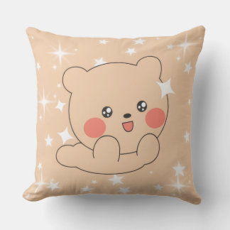 Cojín Decorativo Teddy Bear Pillow for Kids – Cute Nursery Design
