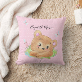 Cojín Decorativo Teddy Bear Tema Rosa Niña Ducha Regalo