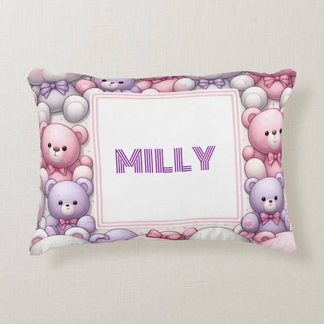 Cojín Decorativo Teddy Cómodo abraza (Anverso)