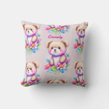 Teddybär Wasserfarben Pastell
