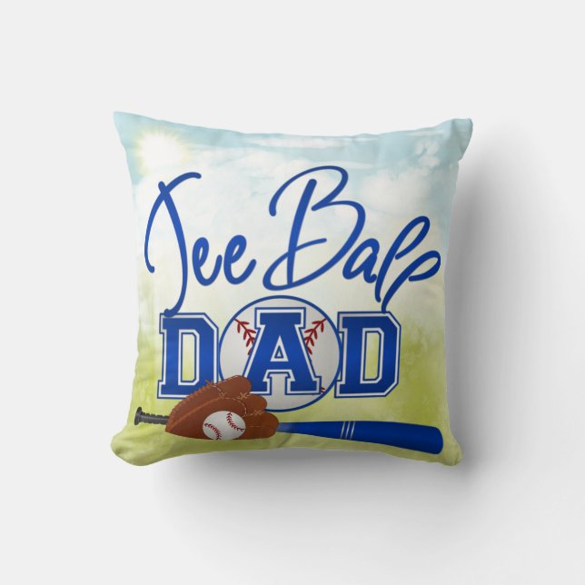 Cojín Decorativo TeeBall #2 Dad Pillow (Anverso)