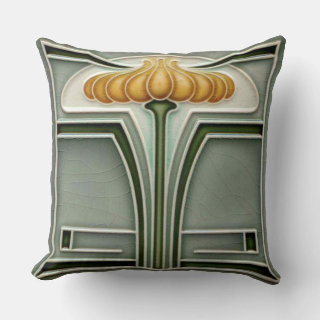 Cojín Decorativo Teja N° 1 de Nouveau (Anverso)