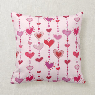 Cojín Decorativo Tejas del corazón