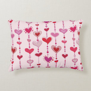 Cojín Decorativo Tejas del corazón