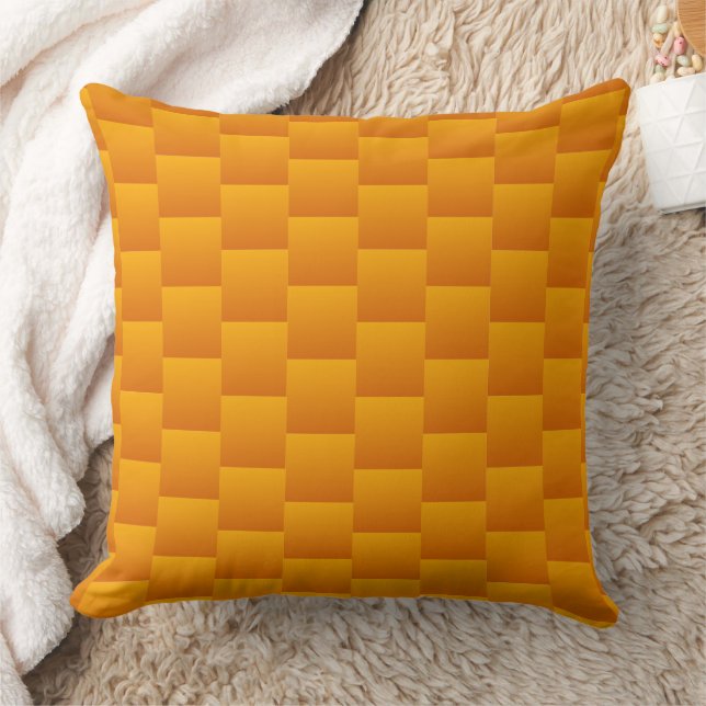 Cojín Decorativo Tejido amarillo quemado (Manta)