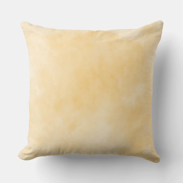 Cojín Decorativo Tejido amarillo soleado (Anverso)