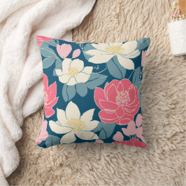 Cojín Decorativo Tejido de flor de cáscara