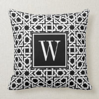 Tejidos de enrejado negro y blanco