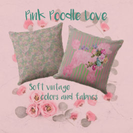 Cojín Decorativo Tela de color rosado