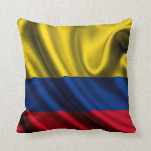 Cojín Decorativo Tela de la bandera de Colombia
