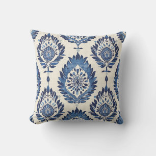 Cojín Decorativo Tela De Patrón Ikat