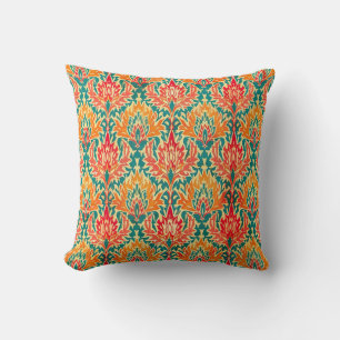 Cojín Decorativo Tela De Patrón Ikat