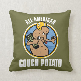 Cojín Decorativo Teleadicto Todo-Americano